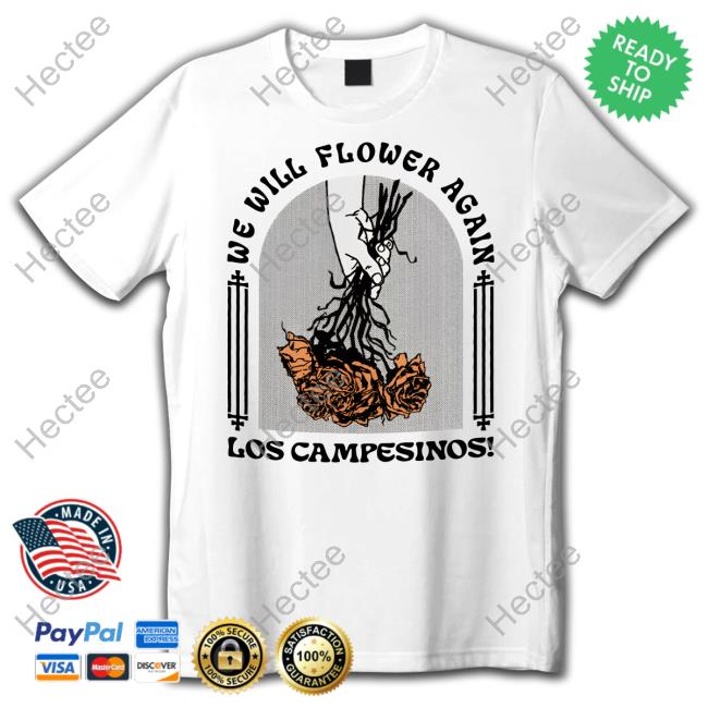 Vinyl & We Will Flower Again Tee Shirt