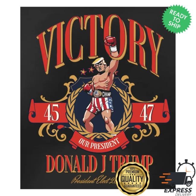 Official Officer Tatum Merch Victory Trump Black Shirt