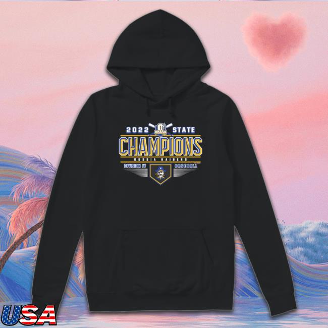 Russia Raiders 2022 Ohsaa Baseball Division Iv State Champions Crewneck Sweatshirt