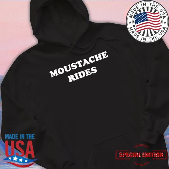 Moustache Rides Crewneck Sweatshirt