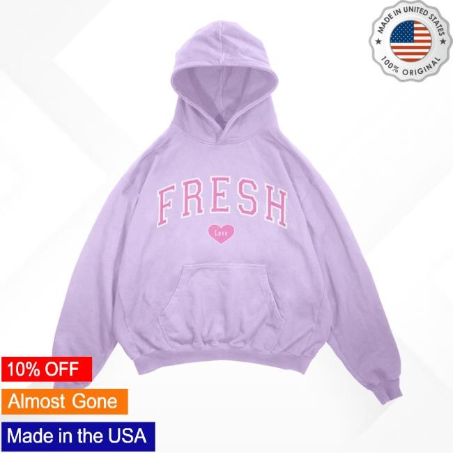 Freshloveclothing Merch Fresh Love Varsity Hoodie Sweatshirt