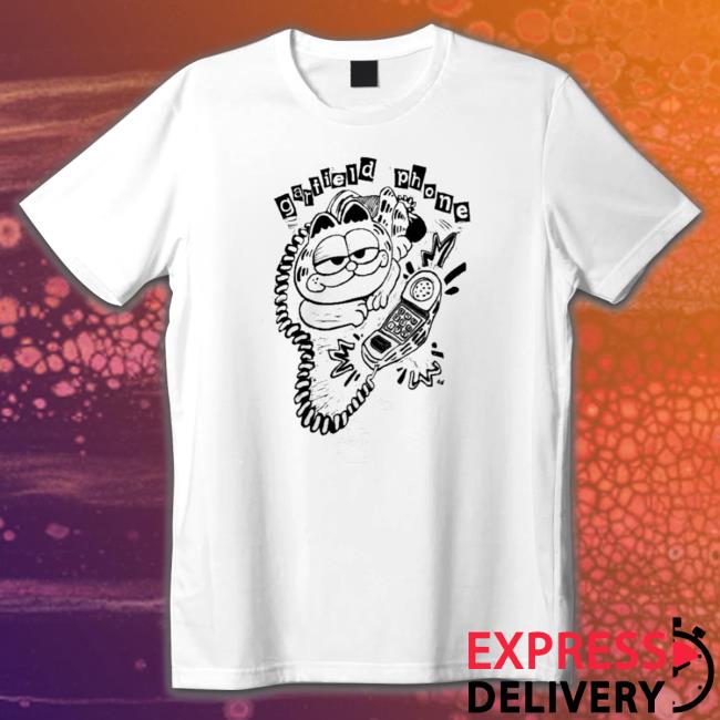 Official Garfield Phone Sweatshirts Official Garfield Phone Shirt