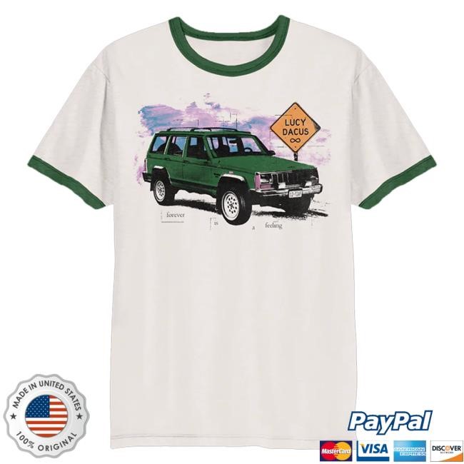 Lucy Dacus Official Store Merch Green Truck Hoodie Sweatshirt