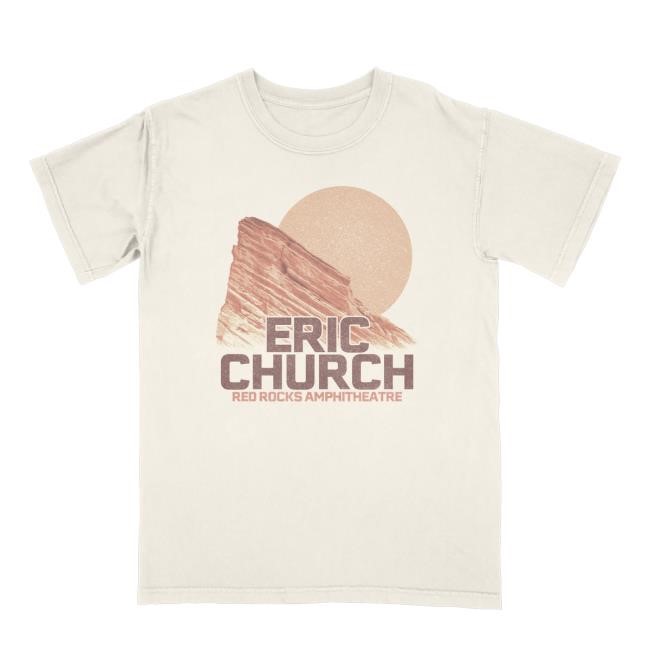 Eric Church Merch Shop Red Rocks Event Tee