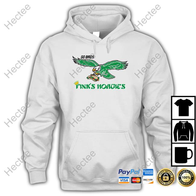 Official Go Birds Fink's Hoagies Hoodie