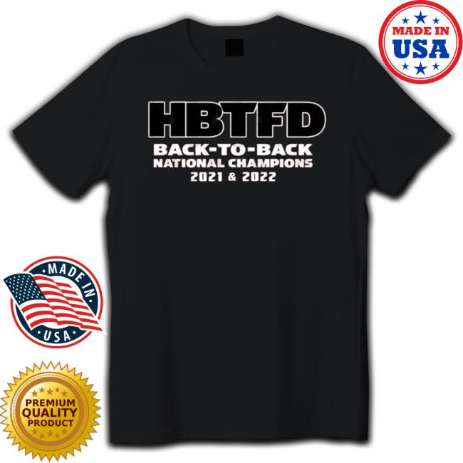 Georgia Bulldogs Hbtfd Back To Back National Champions 2021 & 2022 Hooded Sweatshirt