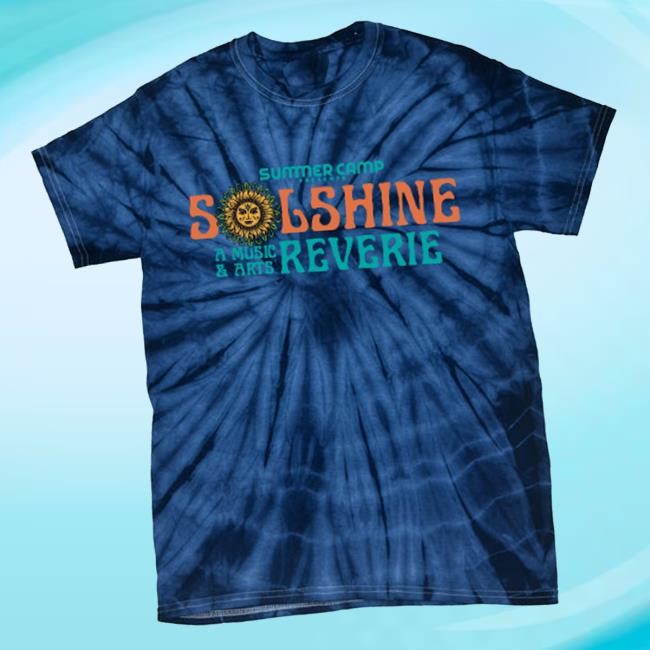 Summer Camp Music Festival Merch Solshine Logo Tie Dye Tee