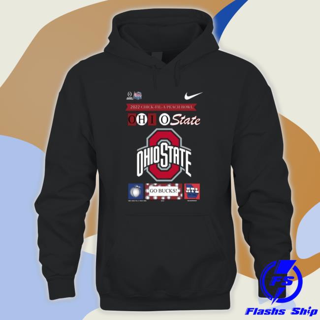 2022 Chick-Fil-A Peach Bowl Ohio State Go Bucks 2022 Hoodie