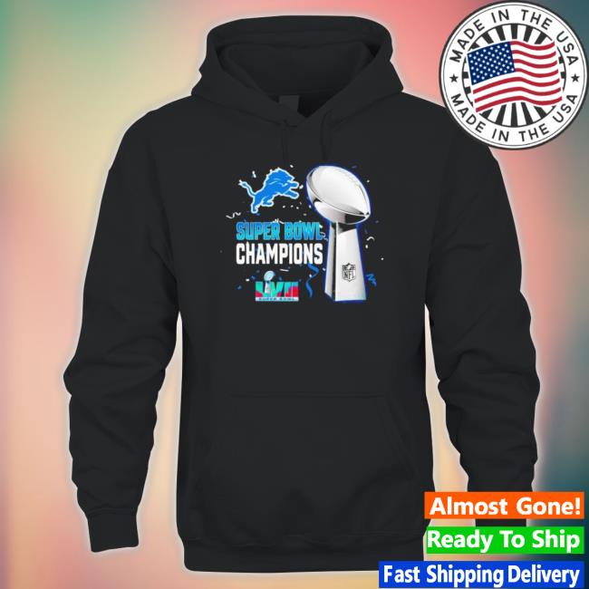 Detroit Lions Super Bowl Lvii 2023 Champions shirt Detroit Lions Super Bowl Lvii 2023 Champions Long Sleeve Shirt