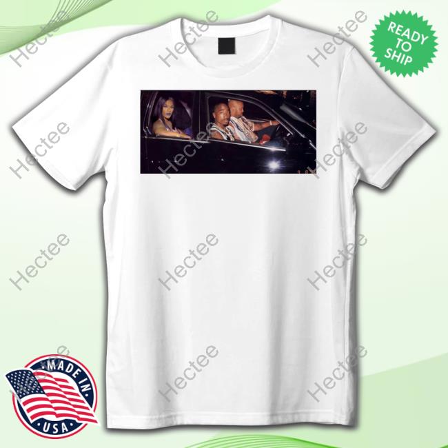 Msjoseline Joseline Hernandez Sitting The Back Seats Of Tupac And Dr. Dre New Shirt