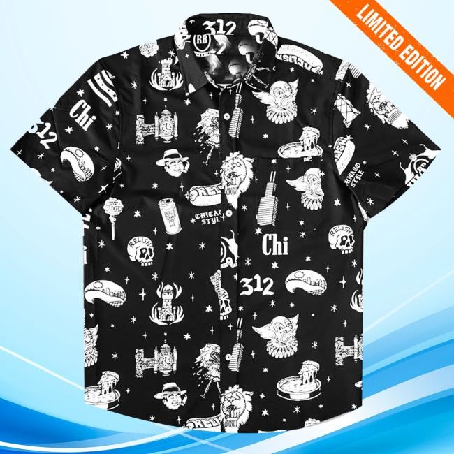 Relish Brand Merch 312 Flo Button Down Short Sleeve Shirt