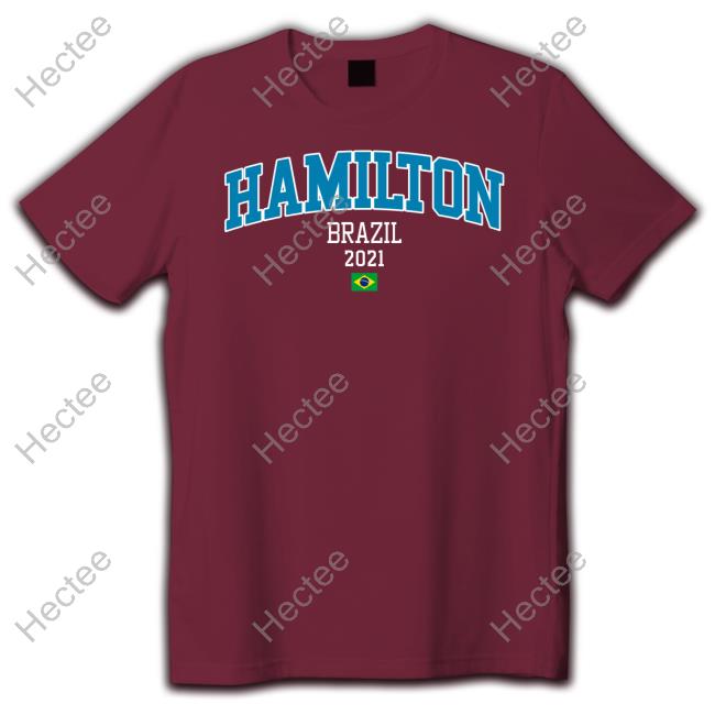Hamilton Brazil 2021 Long Sleeve T Shirt