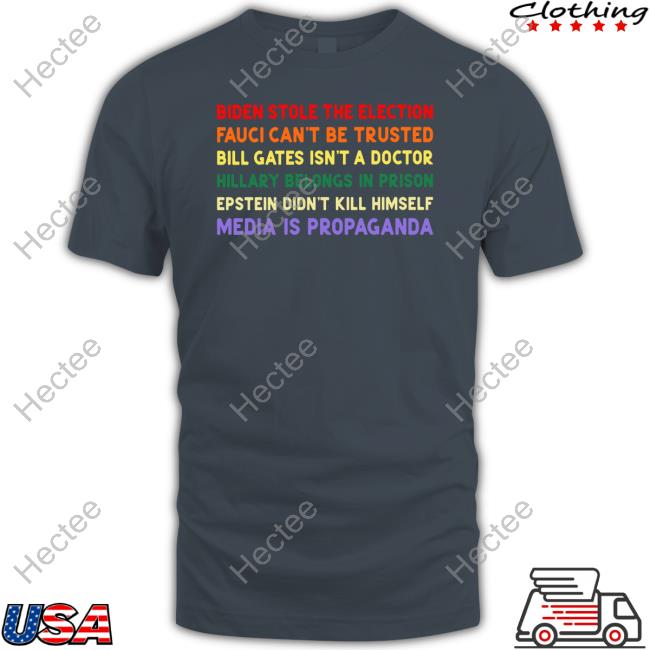 Biden Stole The Election Fauci Can't Be Trusted Hooded Sweatshirt