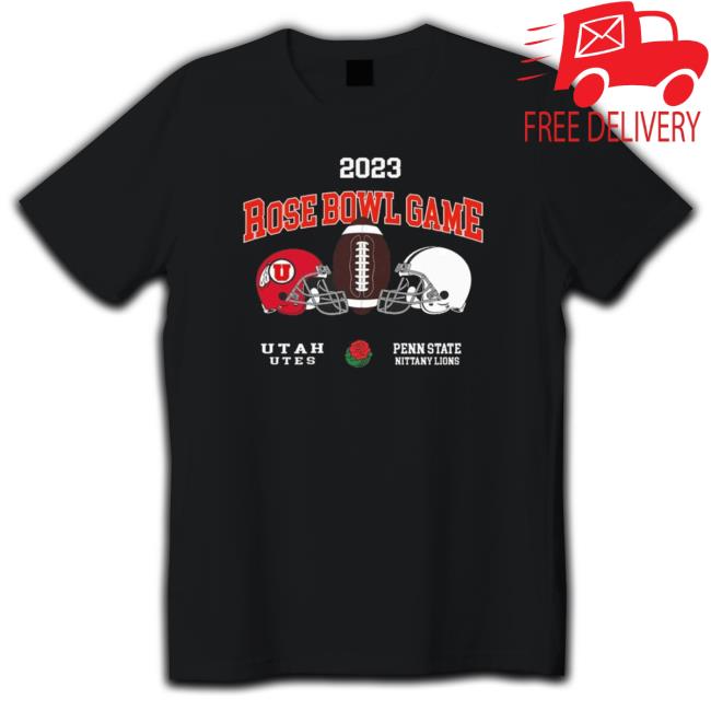 2023 Rose Bowl Game Utah Utes And Penn State Nittany Lions Long Sleeve Shirt