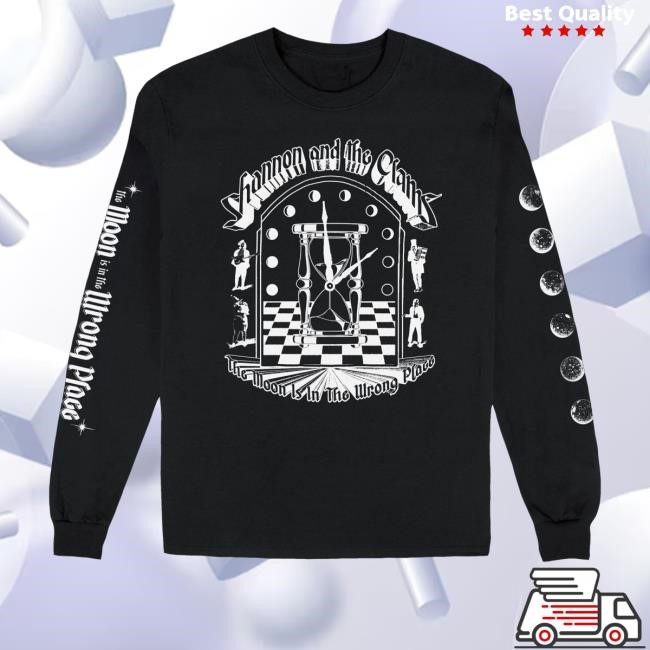 Shannonandtheclams Merch The Moon Is In The Wrong Place Tee Shirt