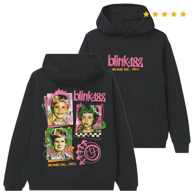 Official Blink 182 Merch Store One More Time Part 2 Funny Shirt