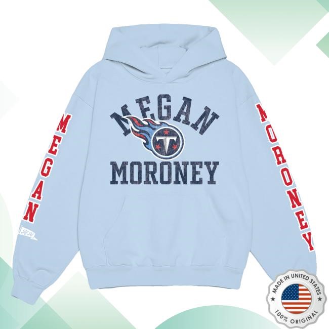 Trending Megan Moroney Merch Megan Moroney X Tennessee Titans Varsity Block Sweaters