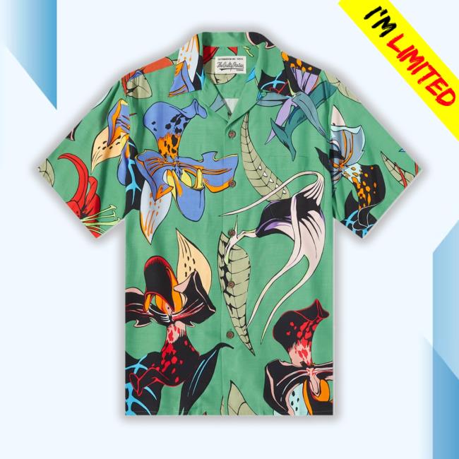 Clothbase Merch Wacko Maria Floral Hawaiian Shirt