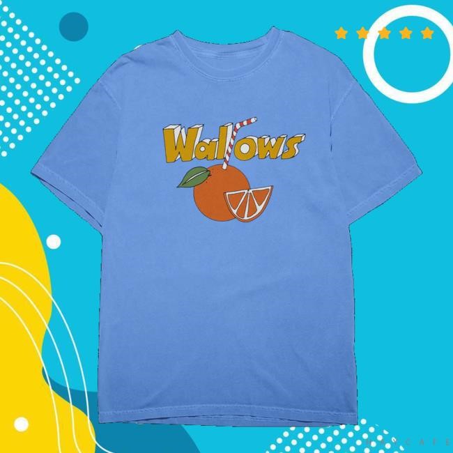 Wallows Music Store Orange Juice Tee Shirt