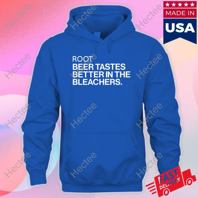 Obvious Shirts Root Beer Tastes Better In The Bleachers Crewneck Sweatshirt