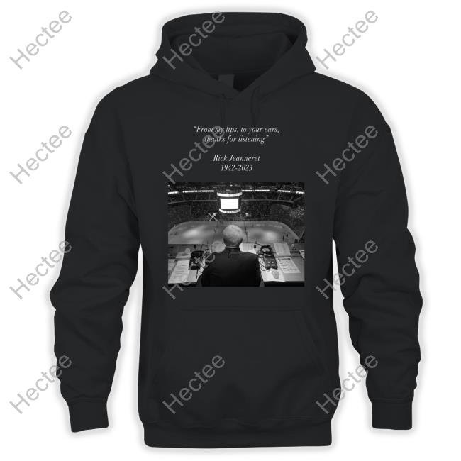 Rickjeanneret From My Lips To Your Ears Thanks For Listening Rick Jeanneret 1942-2023 T-Shirts