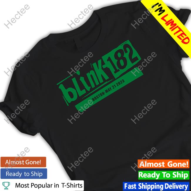 Blink182 Boston May 21 2023 Hoodie