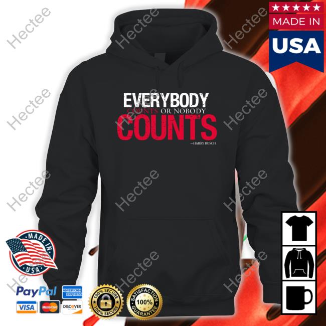 Marcatanas Everybody Counts Or Nobody Counts Shirt