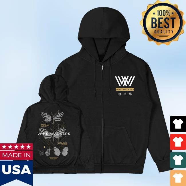 Butterfly T-Shirt Wind Walkers Store Merch