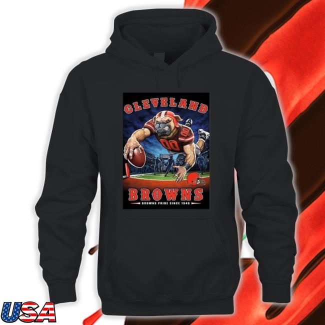 Cleveland Browns End Zone 17 Browns Pride Since 1946 Classic Shirt