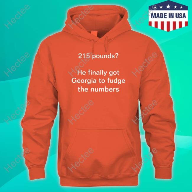 Jon Cooper 215 Pounds He Finally Got Georgia To Fudge The Numbers Shirt