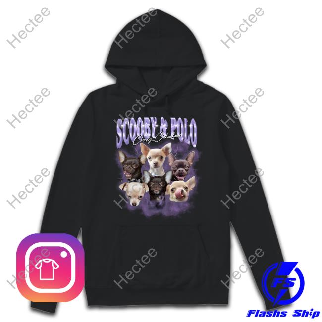 Long Sleeve T Shirt Dogs Scooby & Polo Cheeky Chihuahuas