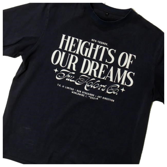 Tru Kolors Merch Store Height Of Our Dreams Crewneck Sweatshirt
