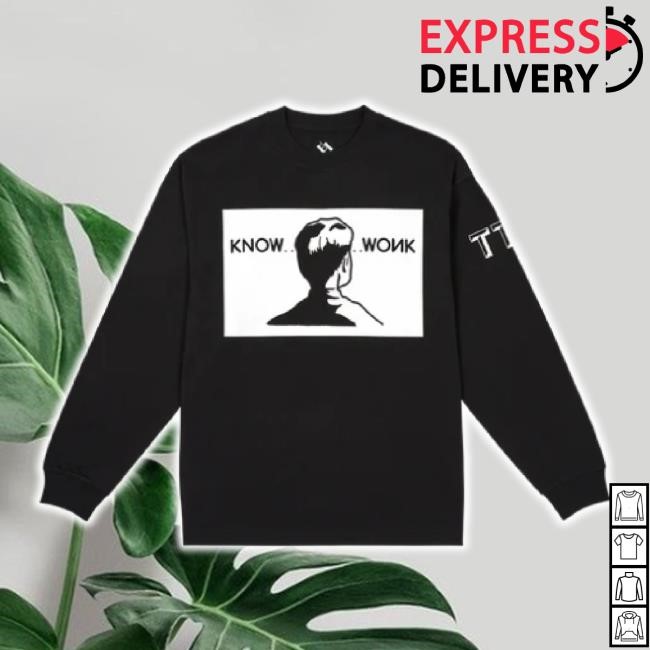 Trending Know Wonk Tee Shirt Black The Trilogy Tapes Shop Merch Store