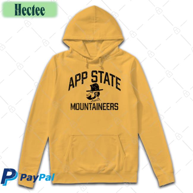 App State Mountaineers Hoodied Sweatshirt