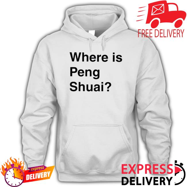 Official Where Is Peng Shuai Sweatshirt