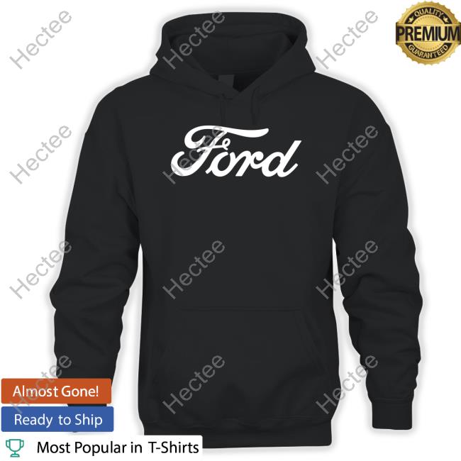 Frankie Muniz Wearing Ford T Shirt