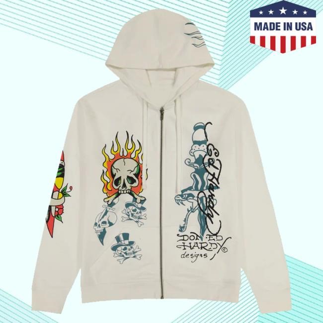 K Momo Merch Shop Ed Hardy Flame Skull T Shirts
