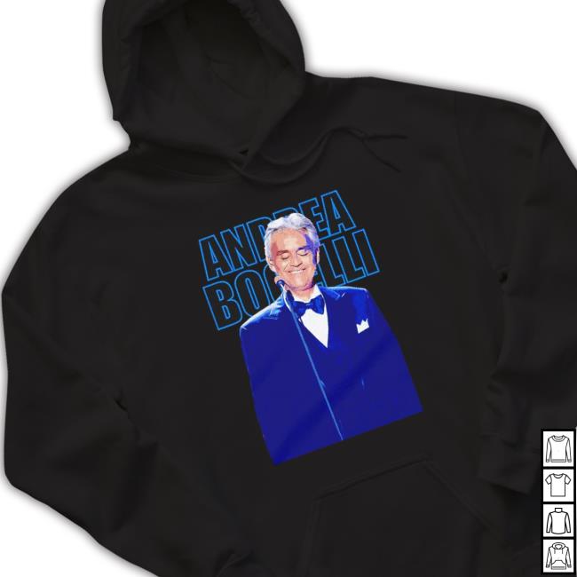 Beloved Tenor Andrea Bocelli Shirts