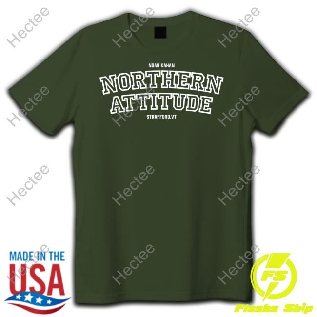 Noah Kahan Merch Noah Kahan Northern Attitude Strafford,Vt Long Sleeve Tee