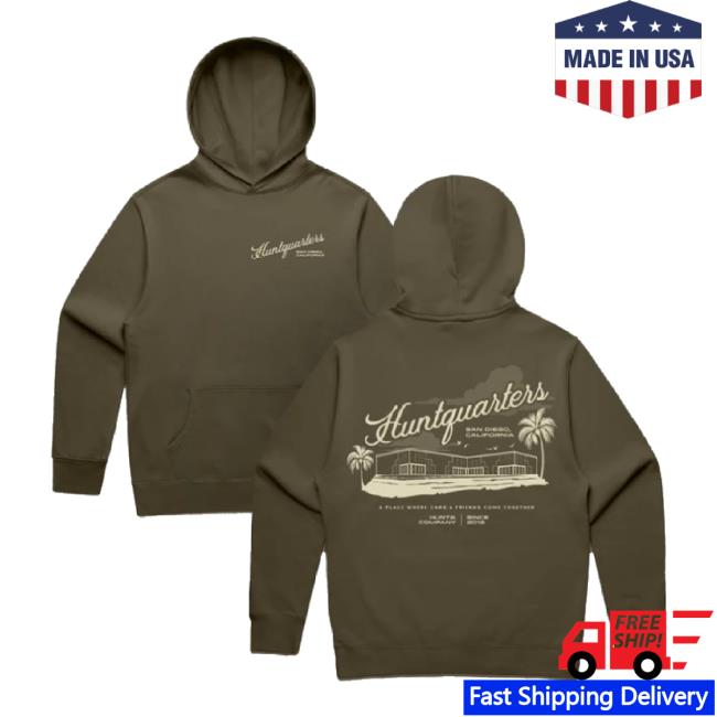 Original Huntquarters 2024 T-Shirt - Olive The Huntand Company Shop