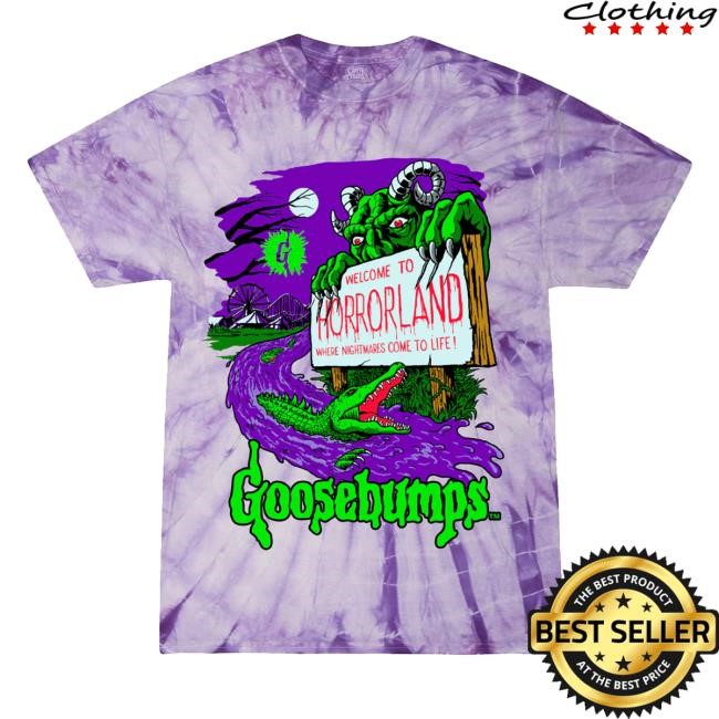 Cavitycolors Merch Shop Goosebumps Enter If You Dare Tie-Dye Shirts
