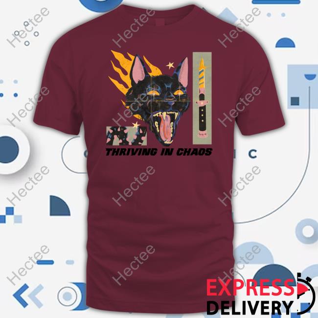 Galactixyi Thriving In Chaos Cat T Shirts