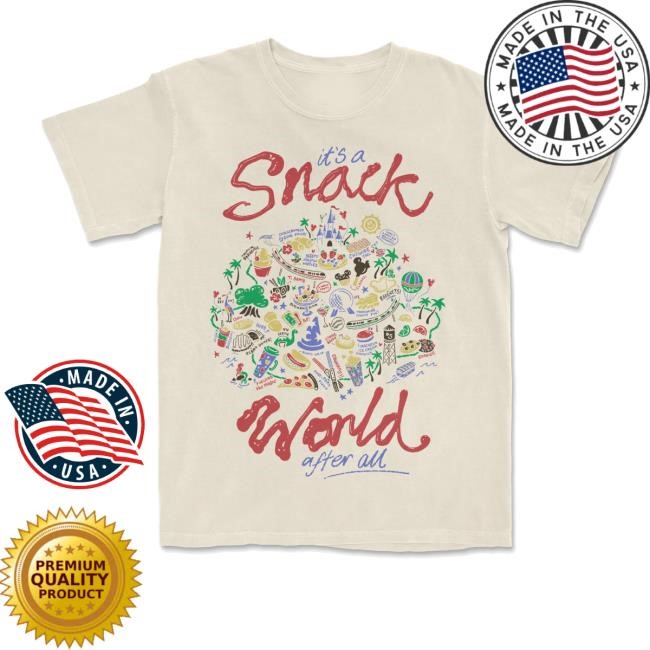 Lostbrostradingco Merch Store It'S A Snack World After All Shirts