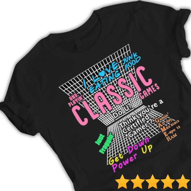 I Love Eating Classic Games Sweatshirt