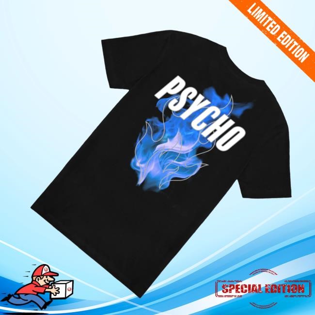 Dave Store Merch Psycho Blue Reflective Sweatshirt