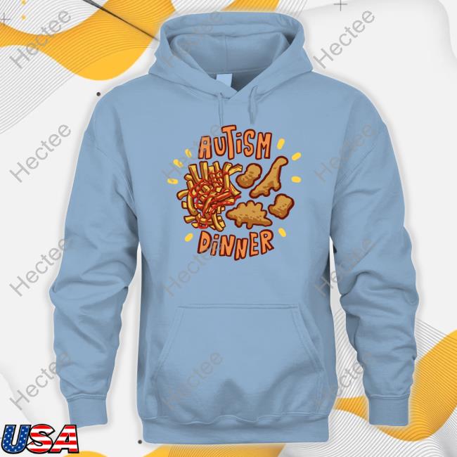 Autism Dinner Hooded Sweatshirt