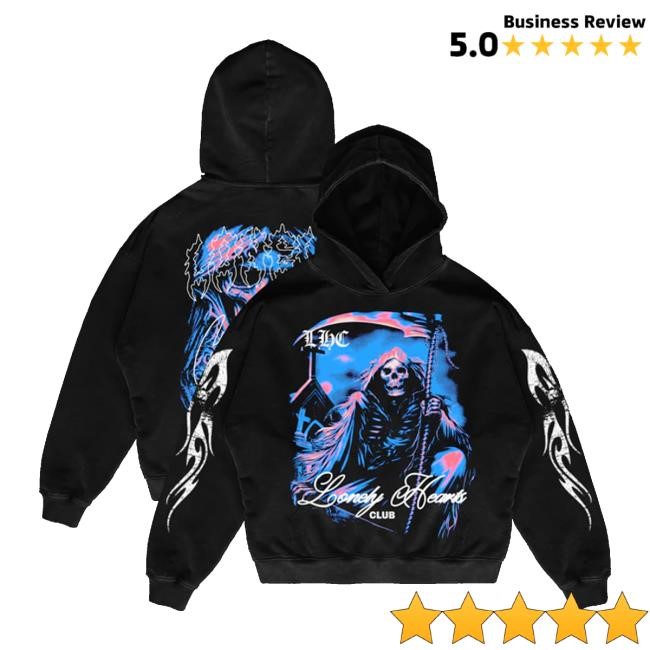 Lonely Hearts Club Merch Store El Muerte Premium Hoodie