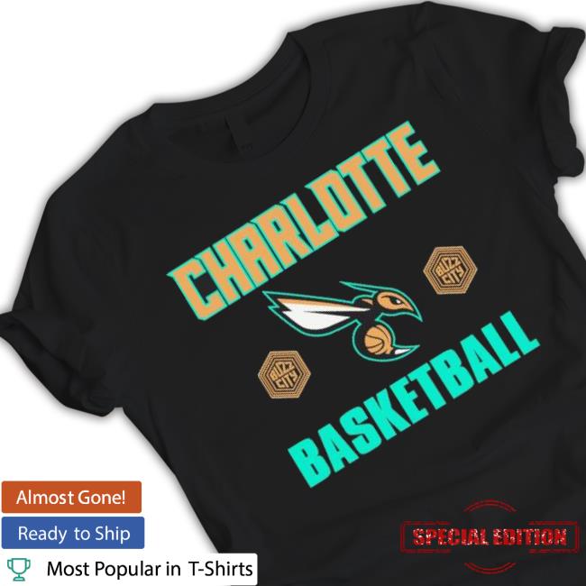Charlotte Hornets ’47 2023 City Edition Backer Franklin Shirt