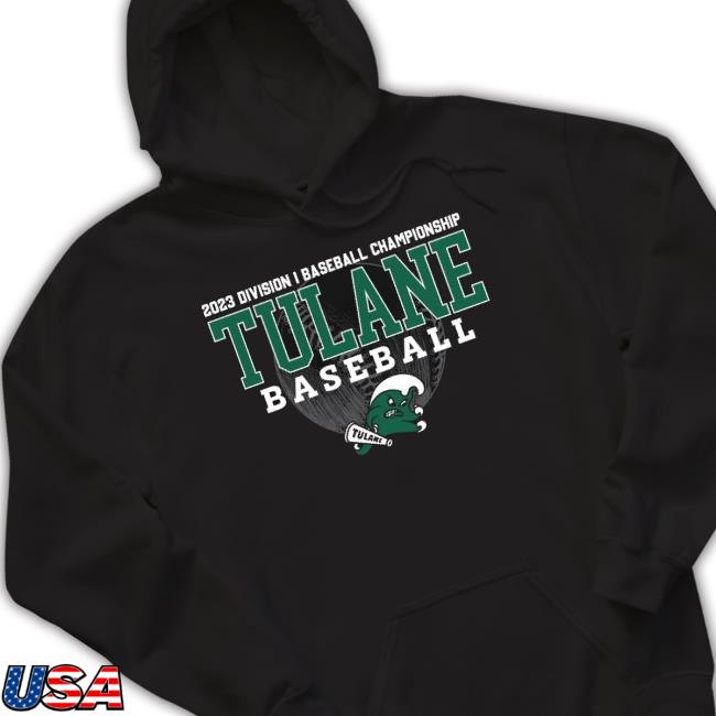 2023 Division I Championship Tulane Baseball shirt