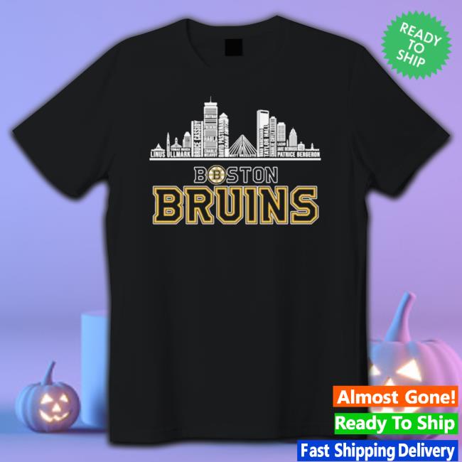 Boston Bruins Champions Cup Skyline 2023 Classic Shirt